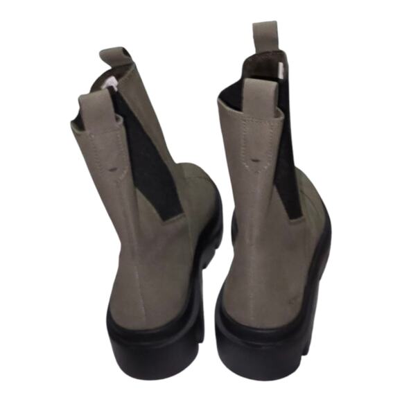 TOMS Women's Rowan Water Resistant Chelsea Boots Green Size 9 New - Picture 8 of 16